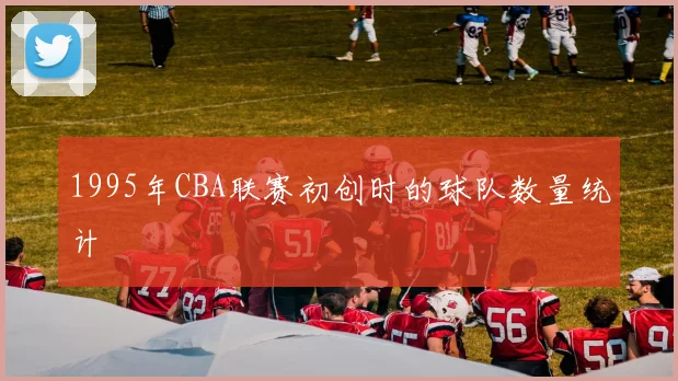1995年CBA联赛初创时的球队数量统计